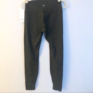 lululemon wunderunders Dark Olive luxtreme
